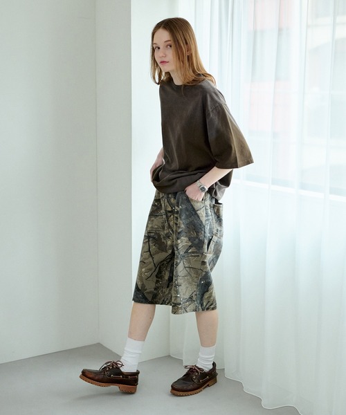 「WETTEMPT」 半袖Tシャツ SMALL ネイビー メンズ_画像9