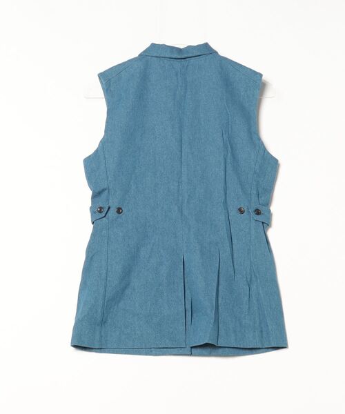 「styling/」 ノースリーブシャツ 0 ブルー レディース_画像2
