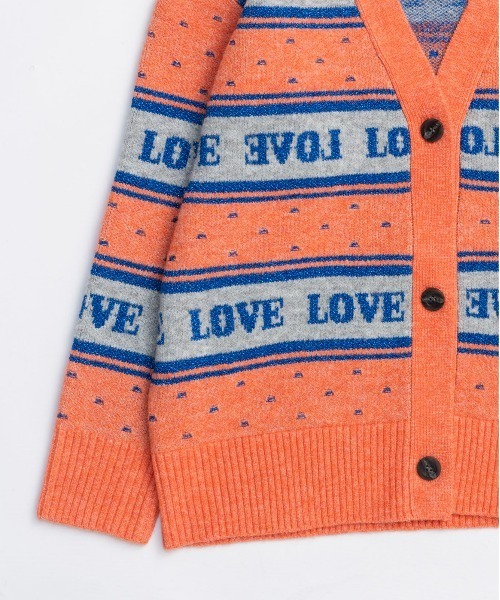 MAISON SPECIAL（メゾンスペシャル） カーディガン LOVE Jacquard