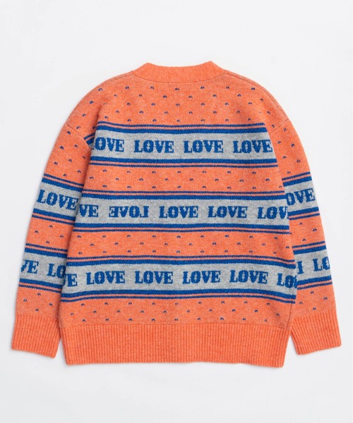 MAISON SPECIAL（メゾンスペシャル） カーディガン LOVE Jacquard