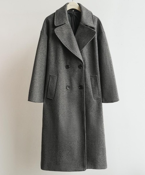 コート チェスターコート 「纏うだけで絵になる。シルエット美人の