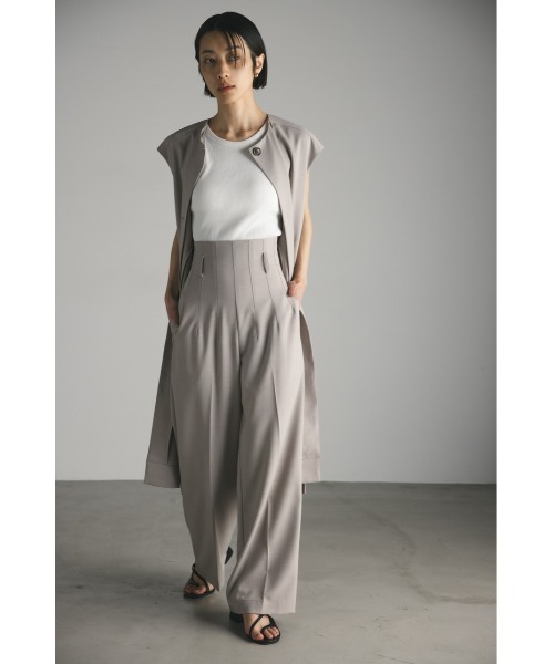 「STYLEMIXER」 パンツ SMALL ベージュ レディース_画像3