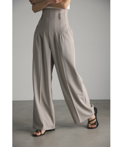 「STYLEMIXER」 パンツ SMALL ベージュ レディース_画像4