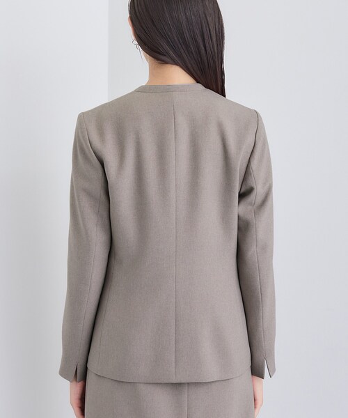 INDIVI（インディヴィ） スーツ 「洗える／通勤／スーツ」メランジ