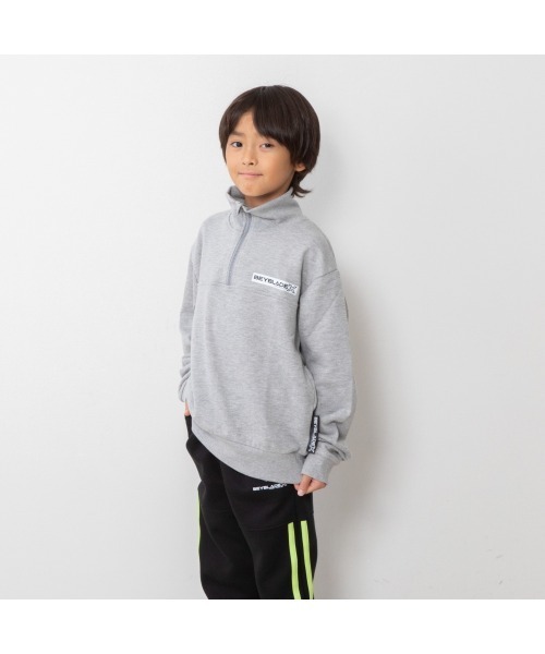 トレーナー BEYBLADE X 長袖トレーナー ハーフジップ ベイブレード