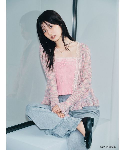 LILY BROWN（リリーブラウン） パンプス レースアップバレエシューズ