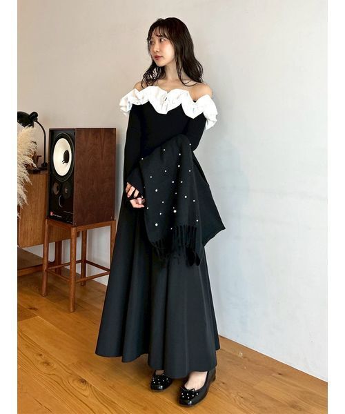 LILY BROWN（リリーブラウン） パンプス レースアップバレエシューズ