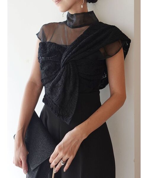 LAGUNAMOON（ラグナムーン） パンツドレス LADYエンブロイダリー