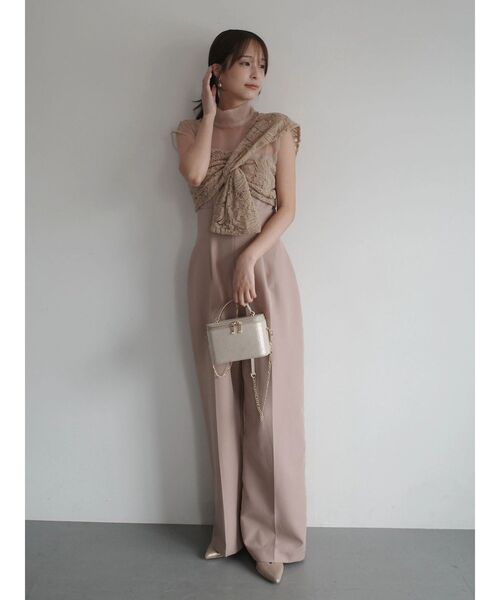 LAGUNAMOON（ラグナムーン） パンツドレス LADYエンブロイダリー