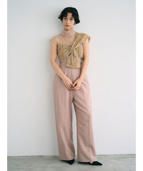 LAGUNAMOON（ラグナムーン） パンツドレス LADYエンブロイダリー