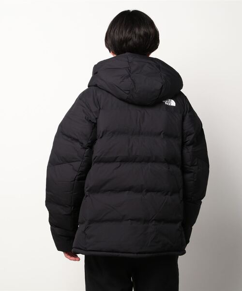   Jeans ブラック ダウンジャケット L THE NORTH FACE (ザ ノースフェイス) ナイロン ミニロゴ ハイネック