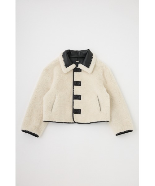 コート アウター LEAH リバーシブル マスタング ジャケット レディース