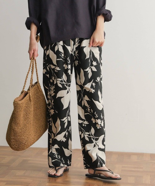 「URBAN RESEARCH DOORS」 イージーパンツ MEDIUM ベージュ系その他 レディース_画像2