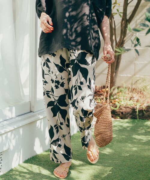 「URBAN RESEARCH DOORS」 イージーパンツ MEDIUM ベージュ系その他 レディース_画像5