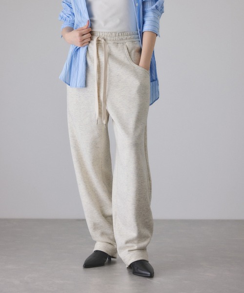 ADAM ET ROPE'（アダムエロペ） パンツ ウールミックスコクーン