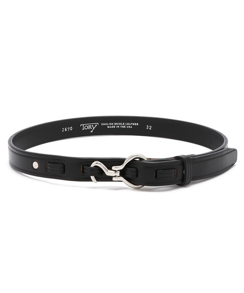 TORY LEATHER（トリーレザー） ベルト 30 ブラック メンズ : ZOZOTOWN