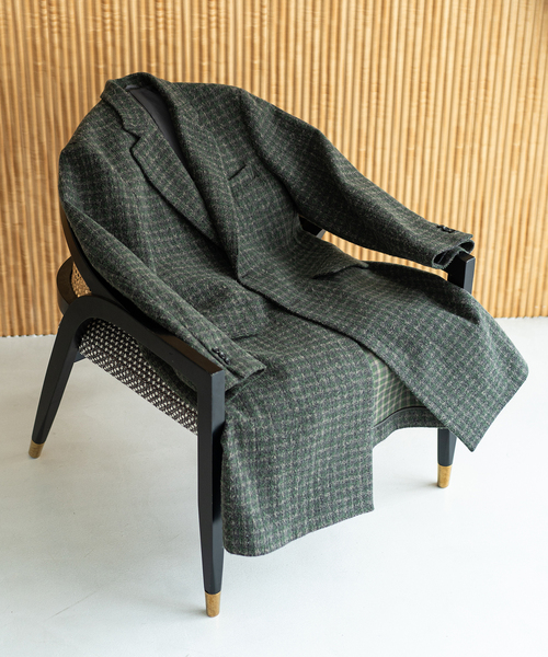 EDIFICE（エディフィス） チェスターコート コート E.NEEDLE PANCH