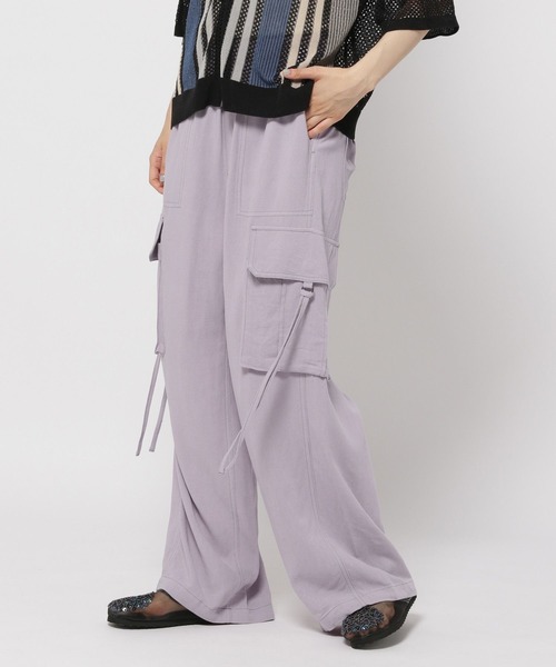 「niko and...」 カーゴパンツ LARGE グリーン レディース_画像2