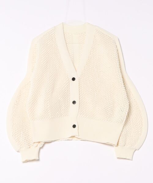 「Scrap Book」 ニットカーディガン FREE ホワイト レディース_画像8