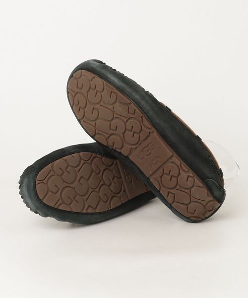 「UGG」 モカシンシューズ 26cm ブラック レディース_画像3