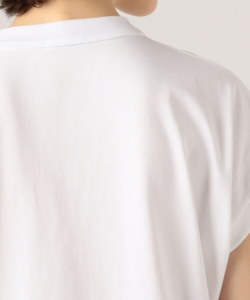 「ATON」 半袖Tシャツ 1 ホワイト レディース_画像7