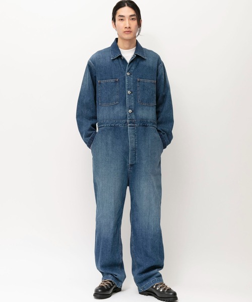 JOHNBULL ジョンブル デニム つなぎ オールインワン ジャンプスーツ Johnbull（ジョンブル） オールインワン MEDIUM インディゴブルー