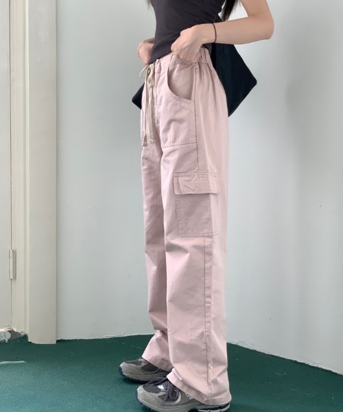 「FREE STYLISTS」 「misssumey」カーゴパンツ S カーキ レディース_画像3