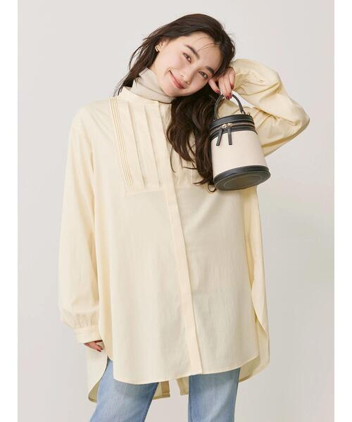 「AMERICAN HOLIC」 長袖ブラウス M アイボリー レディース_画像3