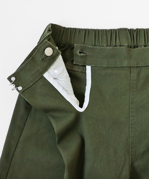 「antiqua」 デニムパンツ L カーキ レディース_画像7