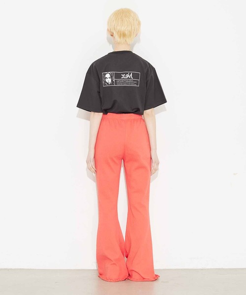 「X-girl」 イージーパンツ M ライトグリーン レディース_画像5