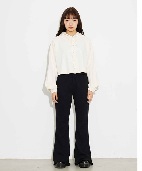 「X-girl」 イージーパンツ M ライトグリーン レディース_画像9