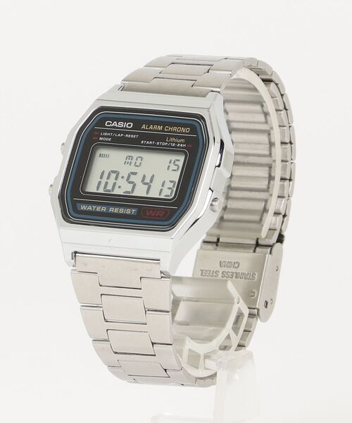 CASIO（カシオ） デジタル腕時計 FREE シルバー メンズ : ZOZOTOWN