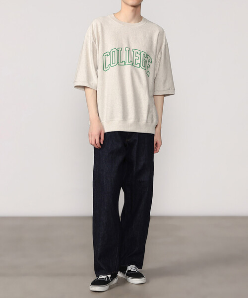 「Sanca」 半袖Tシャツ 3 ネイビー メンズ_画像2