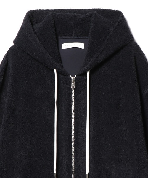 「ESTNATION」 ジップアップパーカー LARGE ネイビー メンズ_画像3