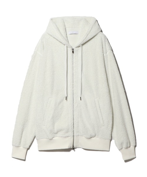 「ESTNATION」 ジップアップパーカー LARGE ネイビー メンズ_画像6