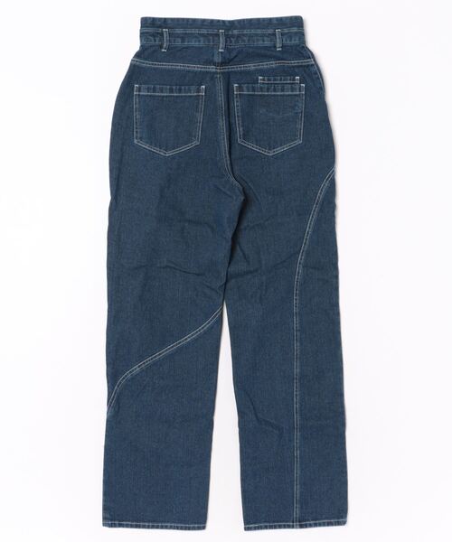 「dazzlin」 デニムパンツ SMALL インディゴブルー レディース_画像2
