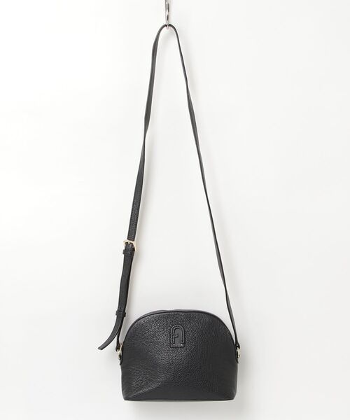 FURLA フルラ　レディースショルダーバッグ　ワンショルダー　レザー FURLA（フルラ） ワンポイントショルダーバッグ - ブラック レディース