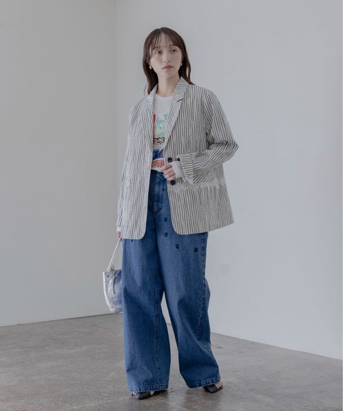 Eimee Law（エイミーロウ） ジャケット テーラードジャケット テープ