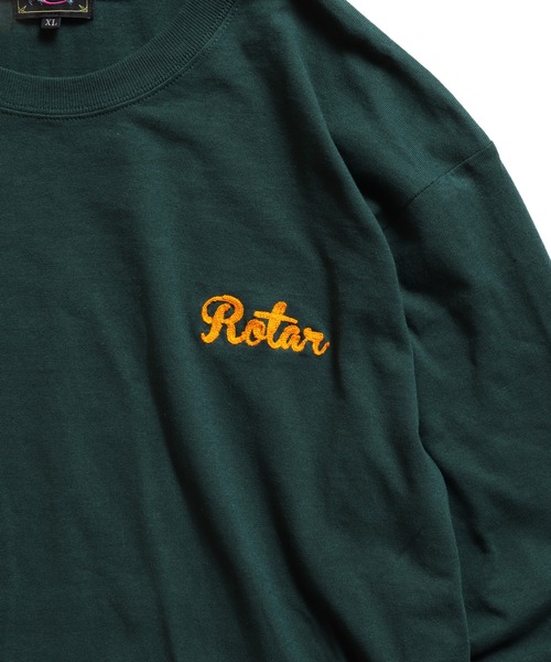 「ROTAR」 長袖Tシャツ LARGE ホワイト メンズ_画像7