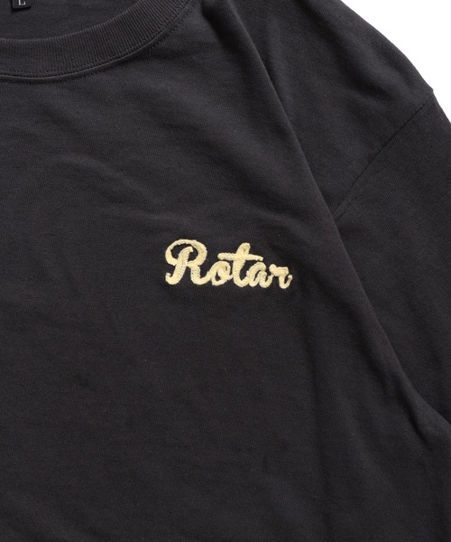 「ROTAR」 長袖Tシャツ LARGE ホワイト メンズ_画像8