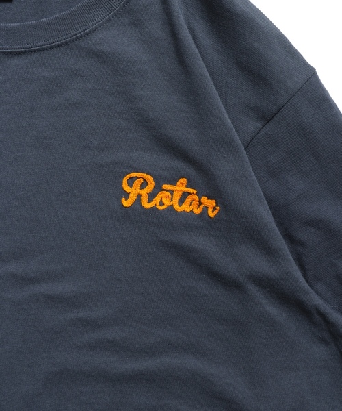 「ROTAR」 長袖Tシャツ LARGE ホワイト メンズ_画像9