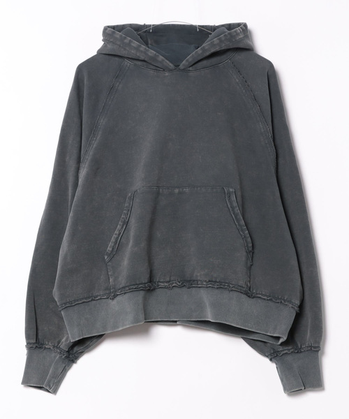 「HARE」 プルオーバーパーカー SMALL チャコールグレー メンズ_画像2