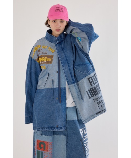未使用RodeoCrownsロデオモッズコートジャンパーアウターL RODEO CROWNS WIDE BOWL（ロデオクラウンズワイドボウル） モッズ