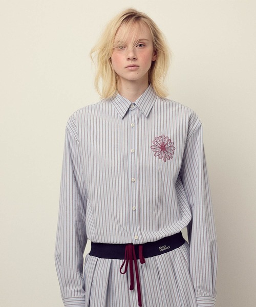 Mardi Mercredi（マルディメクルディ） ブラウス シャツ COTTON SHIRT
