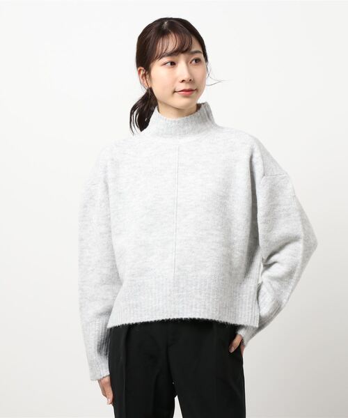 「ROSE BUD」 長袖ニット FREE ブラック レディース_画像4