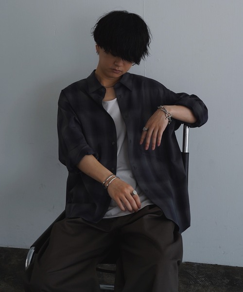 「WYM LIDNM」 ブレスレット FREE シルバー メンズ_画像3