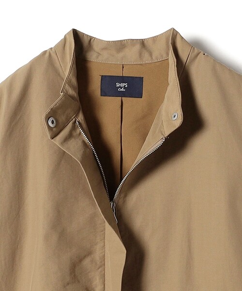 「SHIPS Colors」 コート ONE SIZE ネイビー レディース_画像9