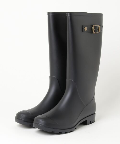 「CALIFORNIA OUTFITTERS」 レインブーツ M ブラウン レディース_画像6