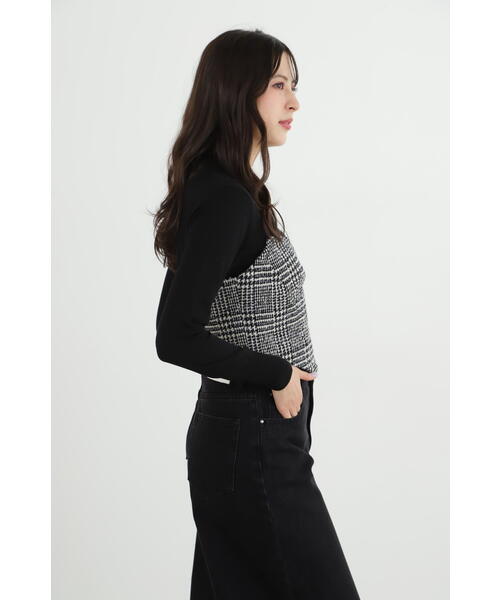 「JILL STUART」 ベアトップ MEDIUM ブラック レディース_画像5