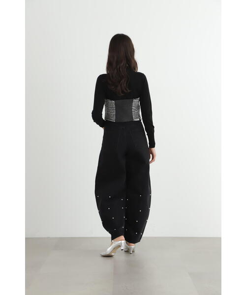 「JILL STUART」 ベアトップ MEDIUM ブラック レディース_画像8